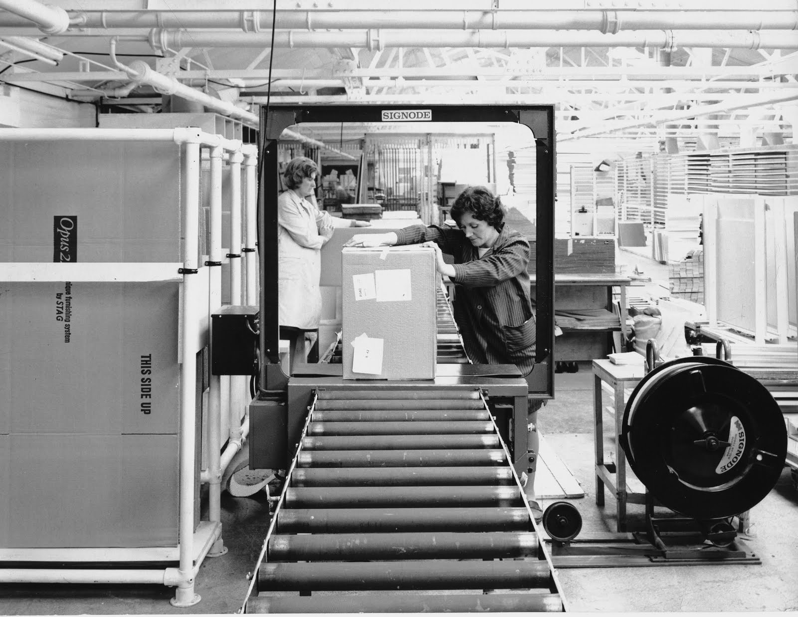 This Is Hucknall Archive Photo Stag Furniture Factory