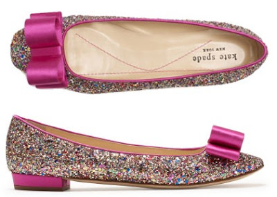 kate spade sparkly flats