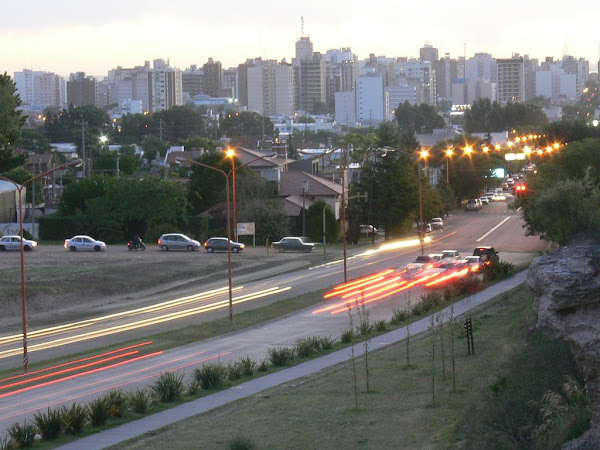 entrada a bahía blanca