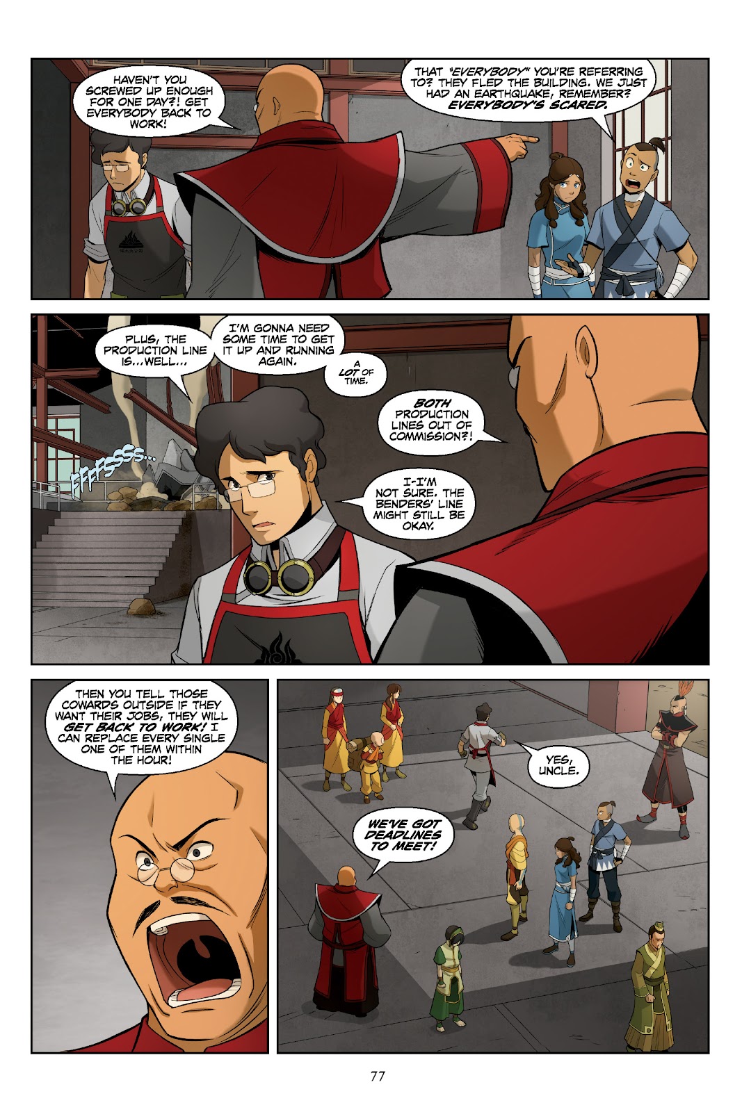 Nickelodeon Avatar: The Last Airbender - The Rift issue Omnibus (Part 1) - Page 77