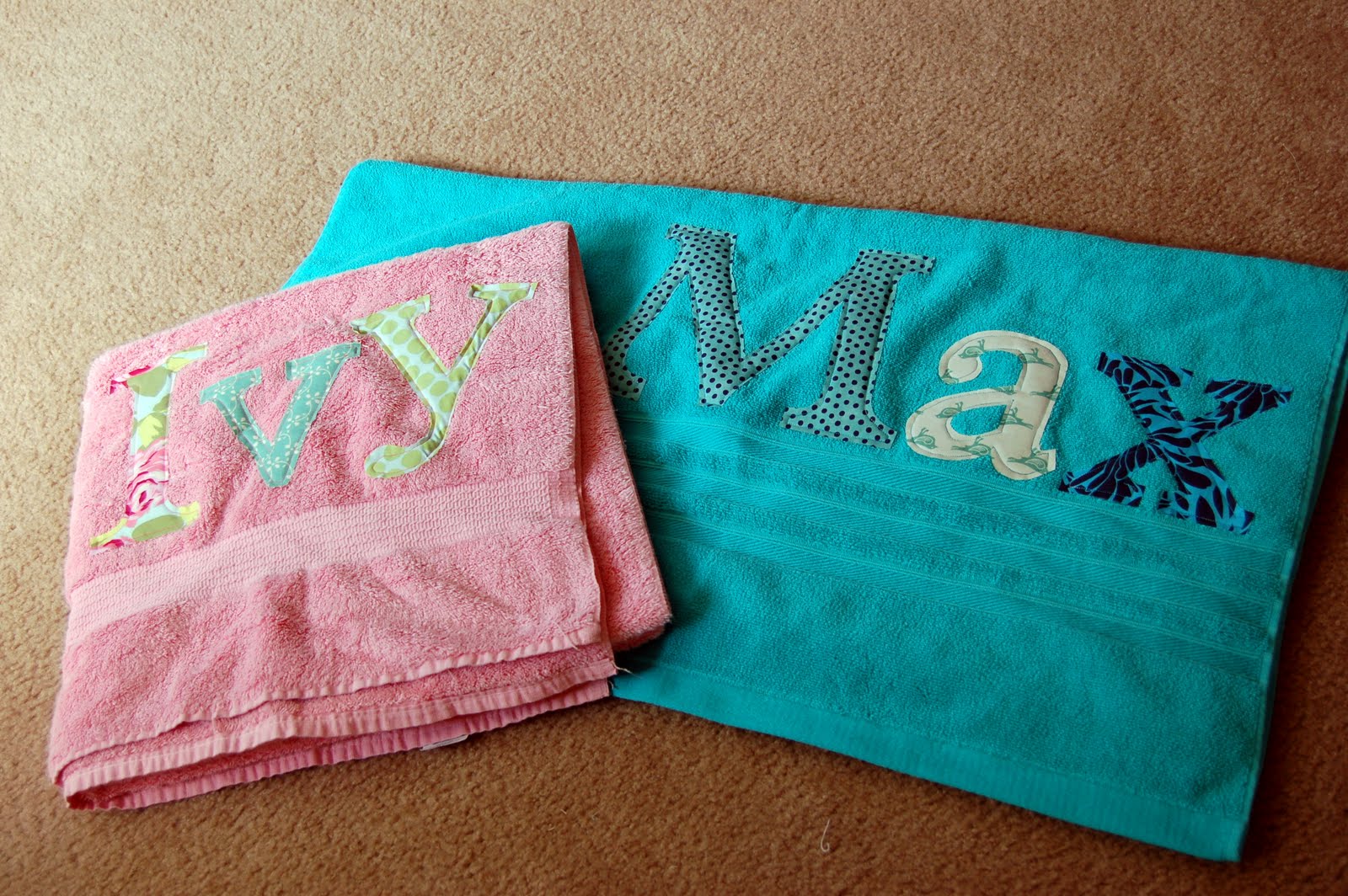 mAde by autie Personalized Beach Towel Project