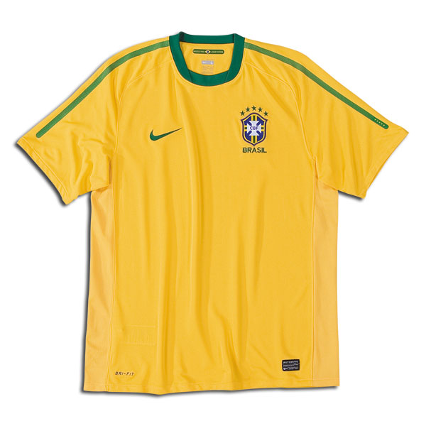 world cup jersey Brazil Home Kit WC 2010