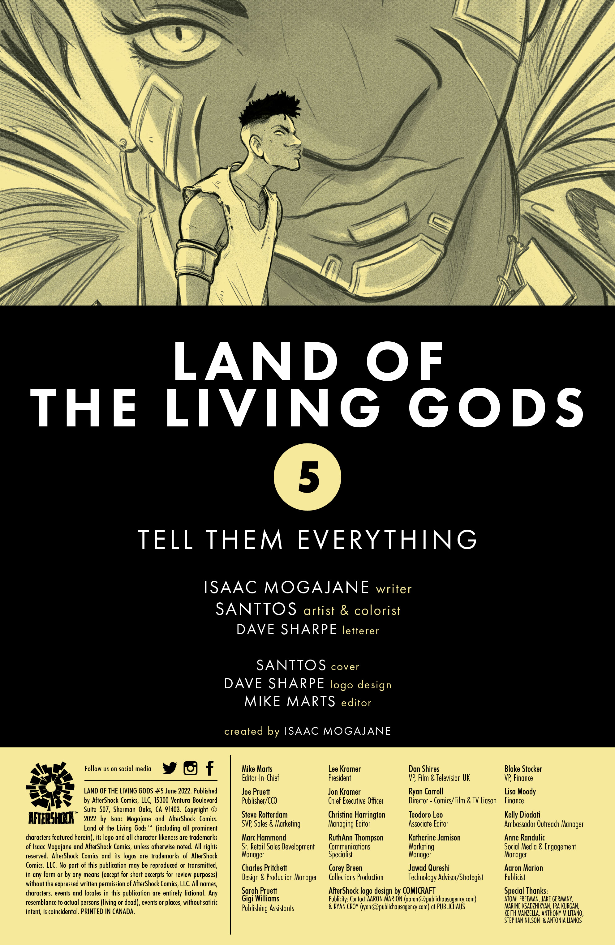 Read online Land of the Living Gods comic -  Issue #5 - 2
