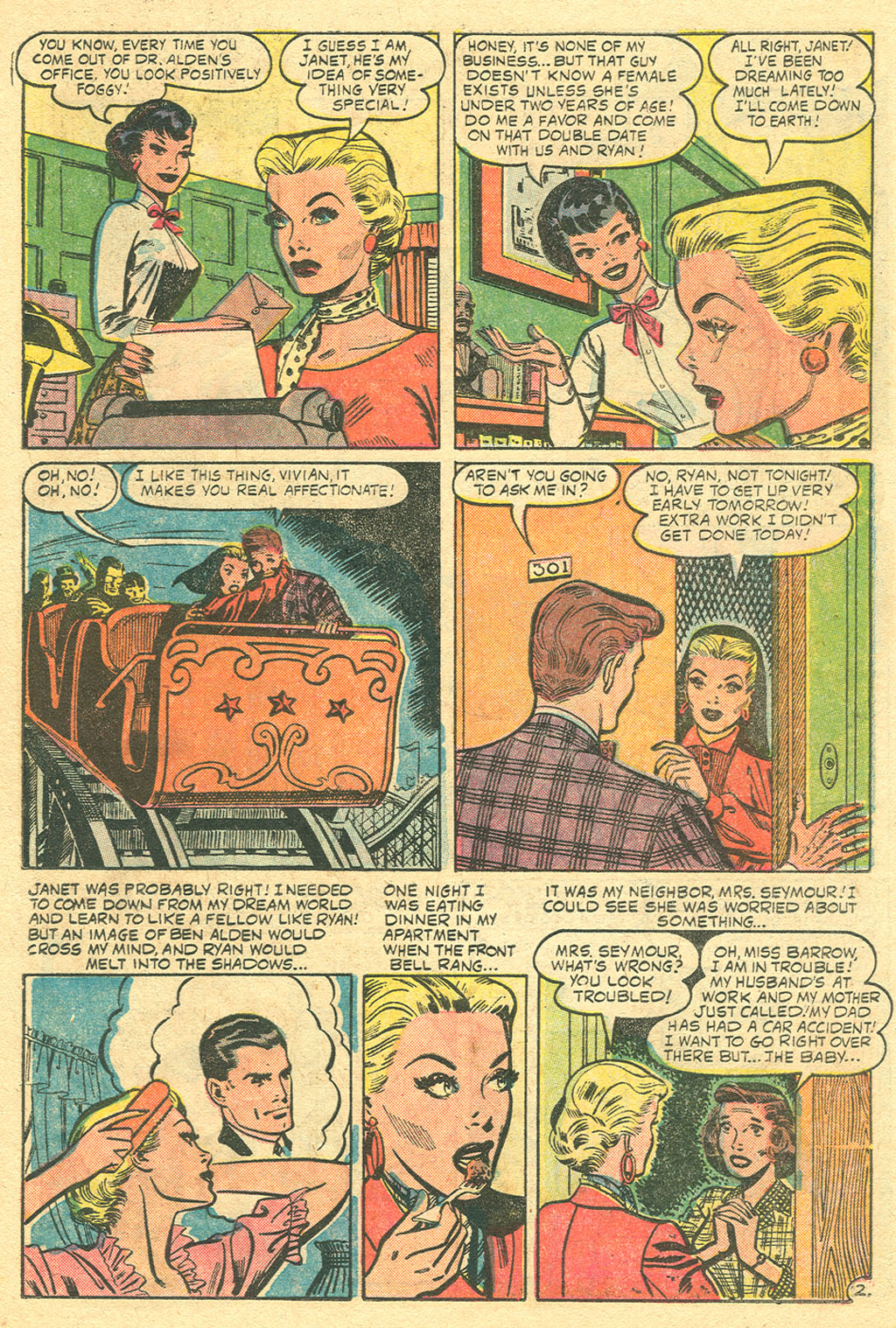 Read online Love Romances comic -  Issue #48 - 11