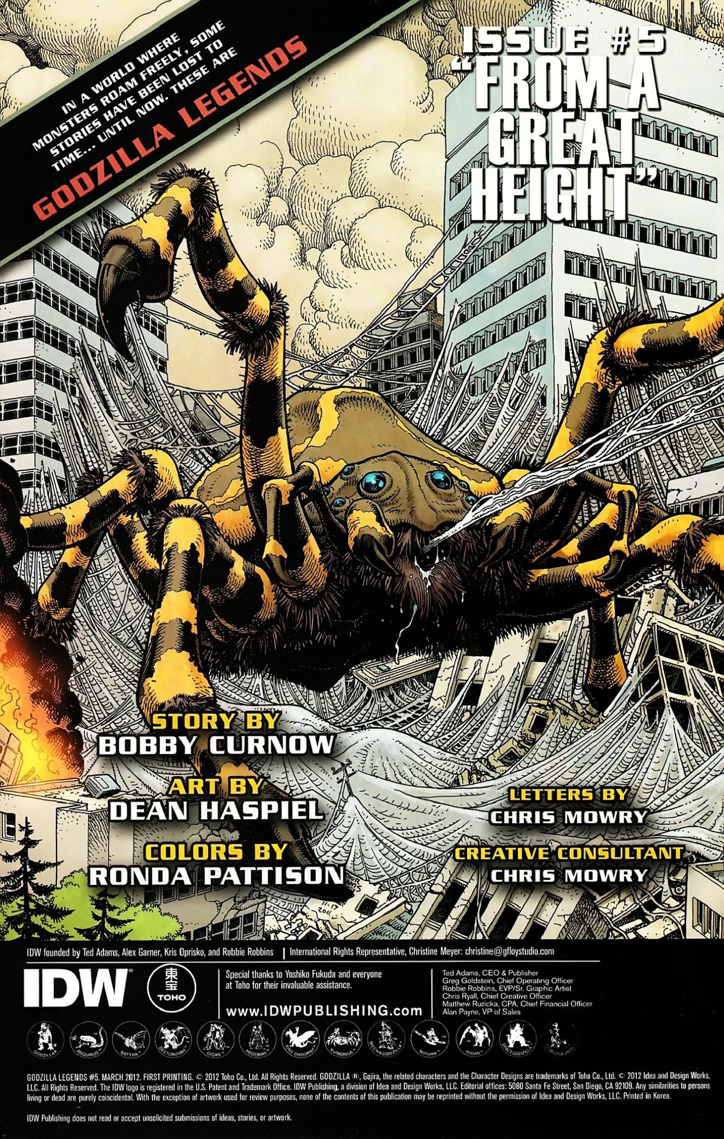 Read online Godzilla Legends comic -  Issue #5 - 4