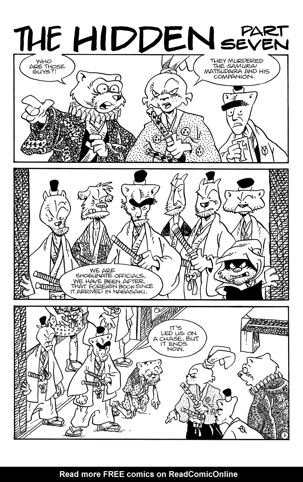 Read online Usagi Yojimbo: The Hidden comic -  Issue #7 - 3