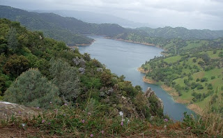 Overlook to Lake Berryessa, Stebbins Cold Canyon Reserve, Solano County, California