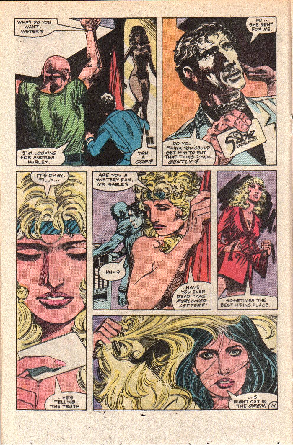 Read online Jon Sable, Freelance comic -  Issue #7 - 16