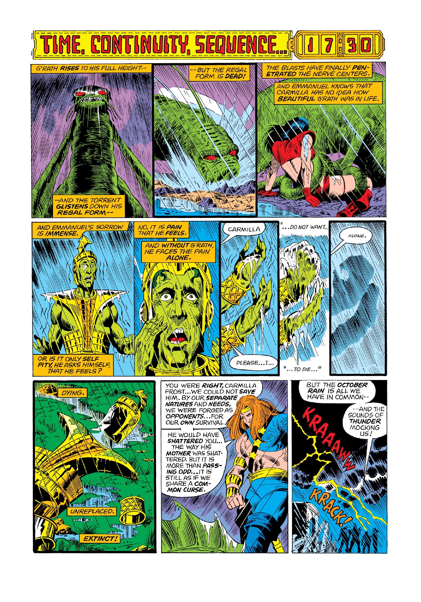 Read online Marvel Masterworks: Killraven comic -  Issue # TPB 1 (Part 4) - 18