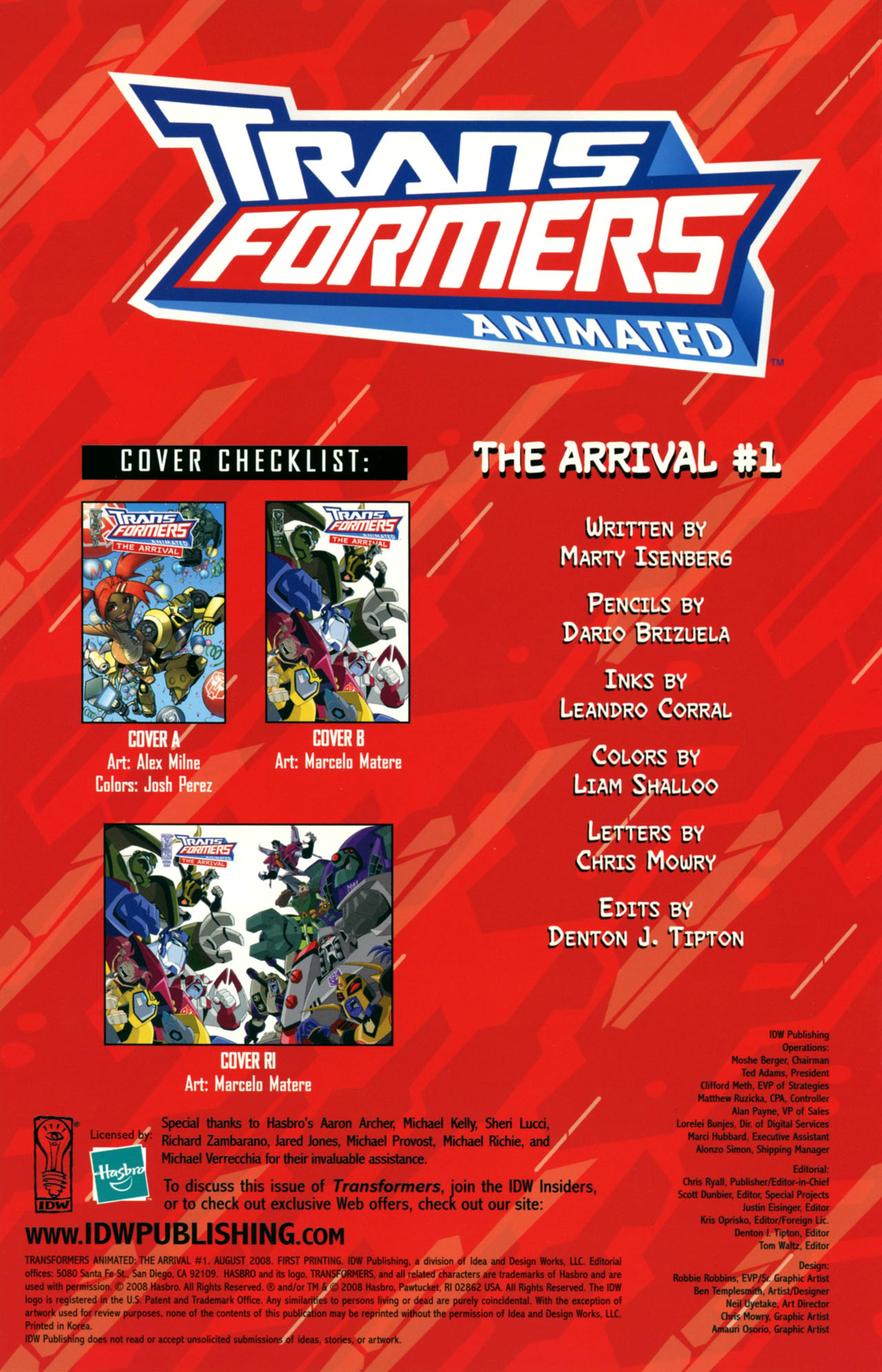 Read online Transformers Animated: The Arrival comic -  Issue #1 - 3