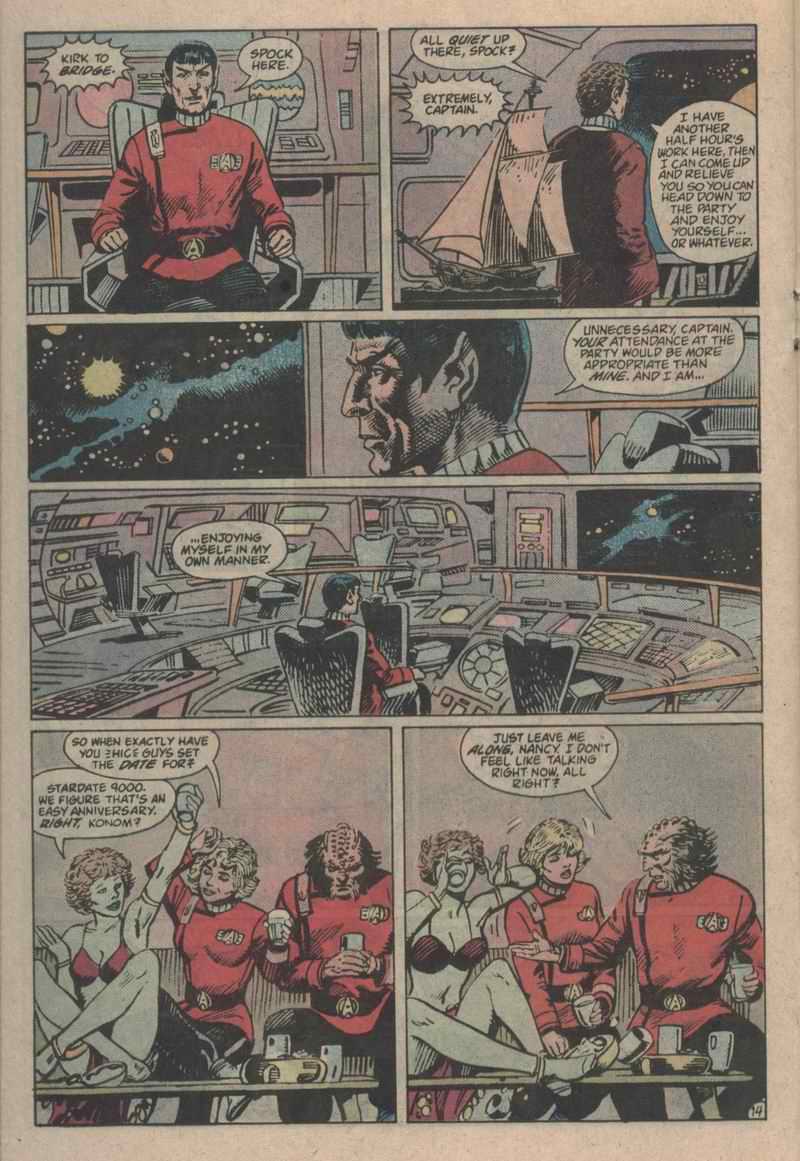 Read online Star Trek (1984) comic -  Issue #48 - 14