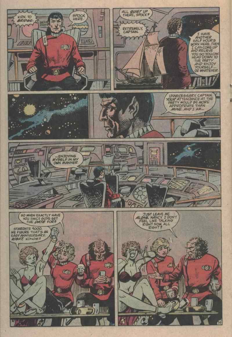 Read online Star Trek (1984) comic -  Issue #48 - 14