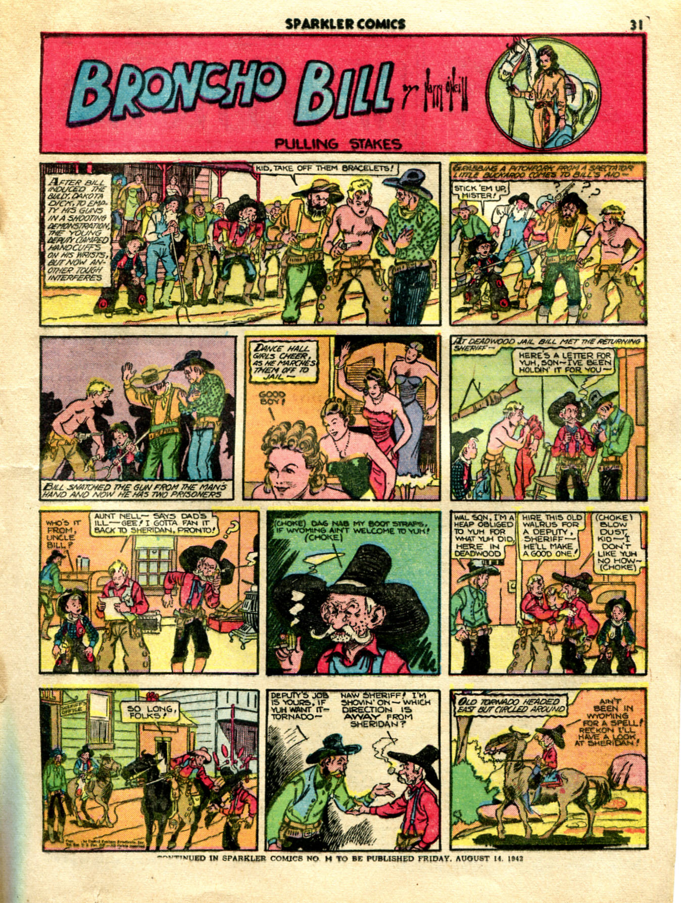 Read online Sparkler Comics comic -  Issue #13 - 33