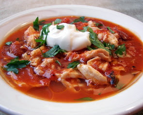 Chipotle Chicken and Tomato Soup