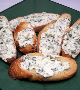 Herbed Goat Cheese and Toast