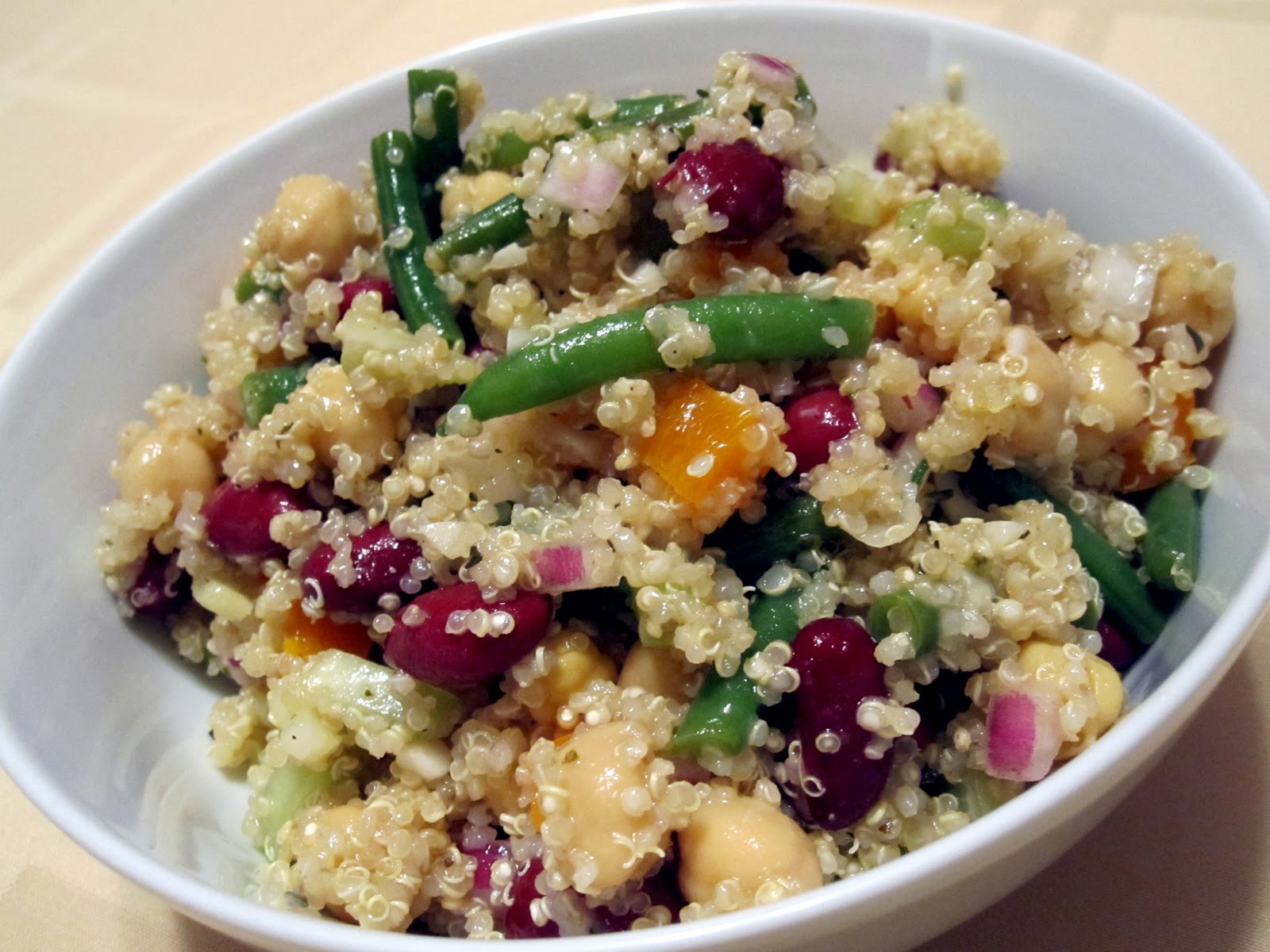 Passionate Perseverance tasty tuesday...quinoa bean salad