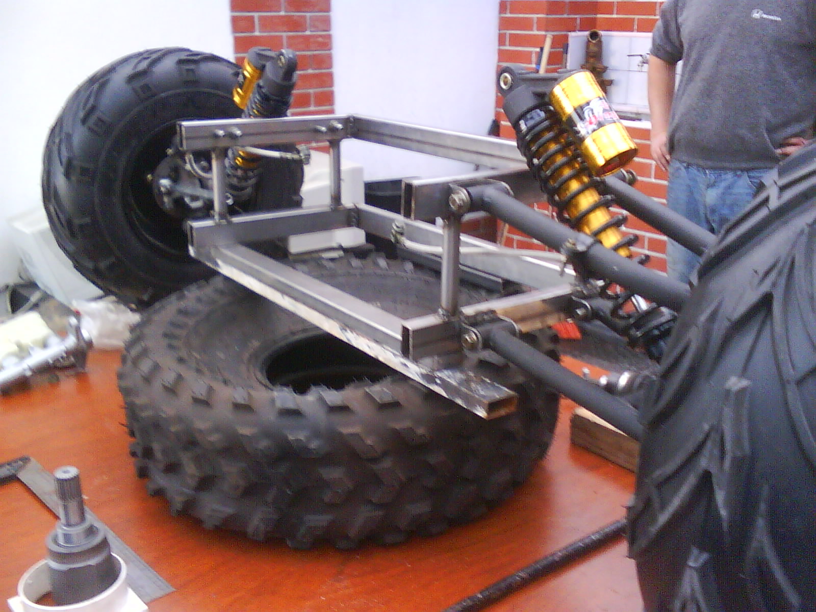 Testacar suspension delantera iii