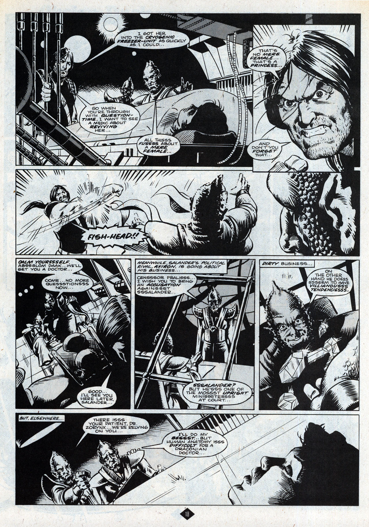 Read online Captain Britain (1985) comic -  Issue #6 - 18
