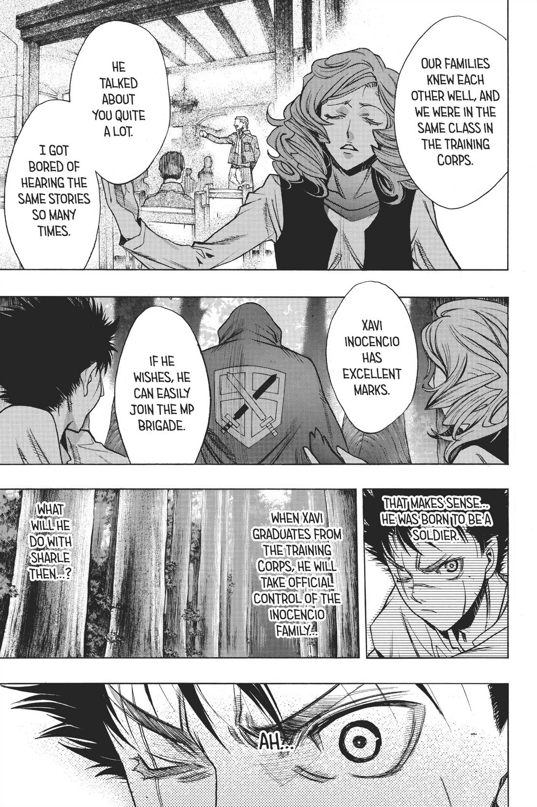 Read online Attack on Titan: Before the Fall comic -  Issue #4 - 152