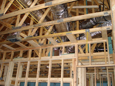The Rising House: Phase Eight: Interior Framing, Wiring, & AC