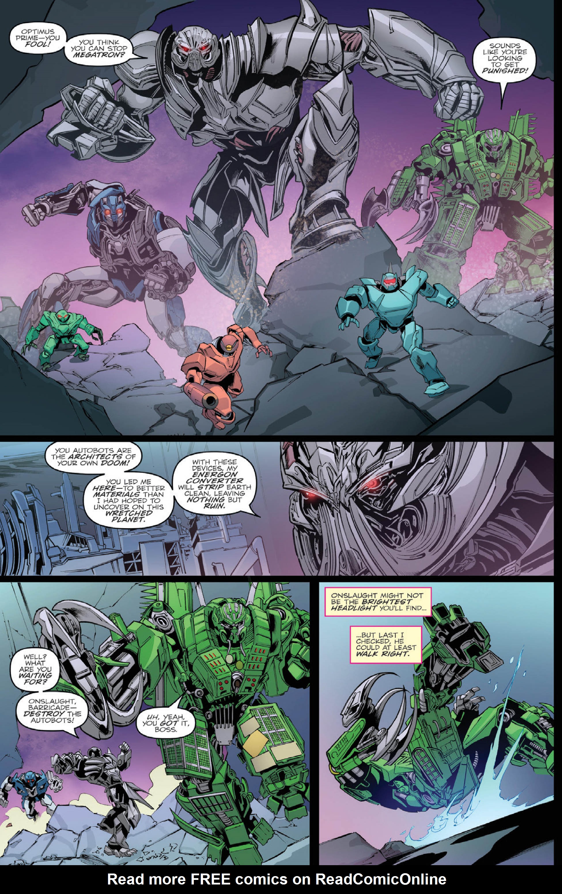 Read online Schick Hydrobot & the Transformers: A New Friend comic -  Issue # Full - 16