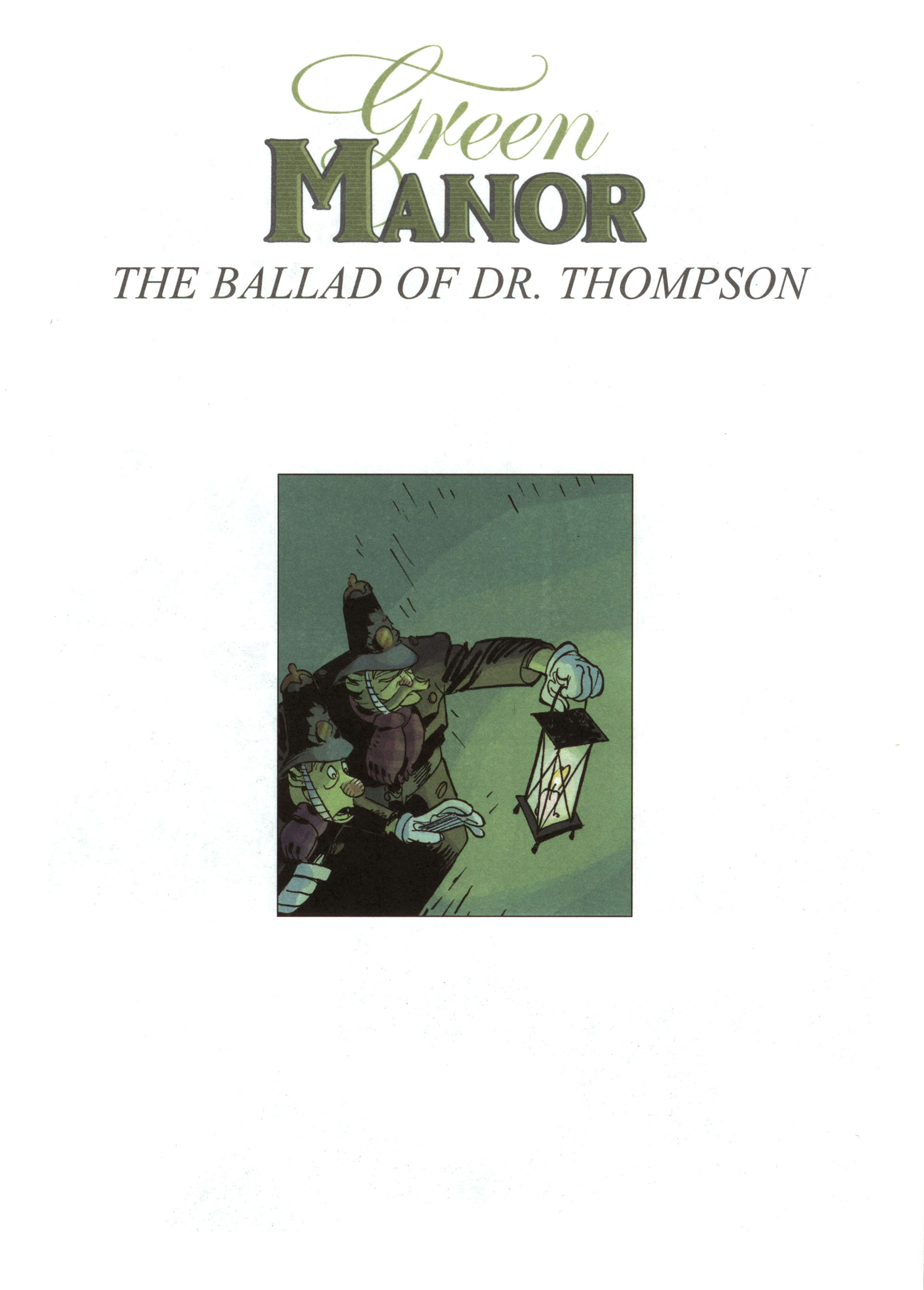 Read online Green Manor comic -  Issue #1 - 47