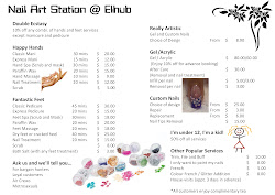 nail prices service station designs