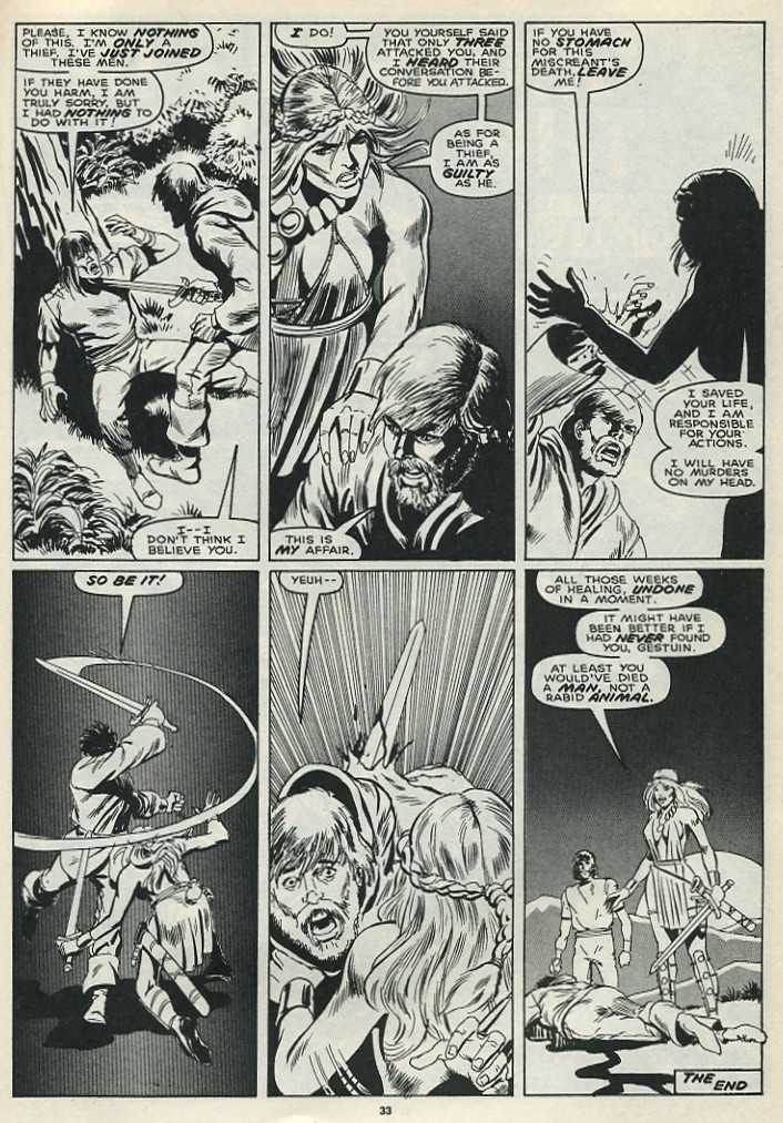 Read online The Savage Sword Of Conan comic -  Issue #172 - 35