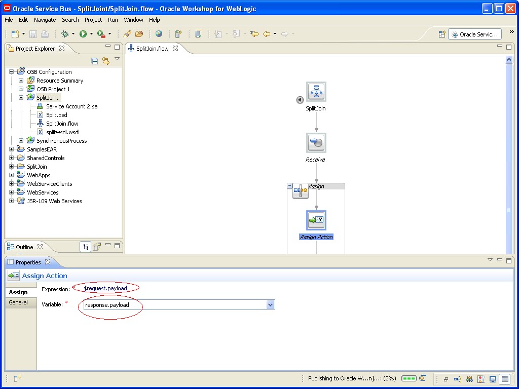 Learning SOA: Split join in Oracle Service Bus