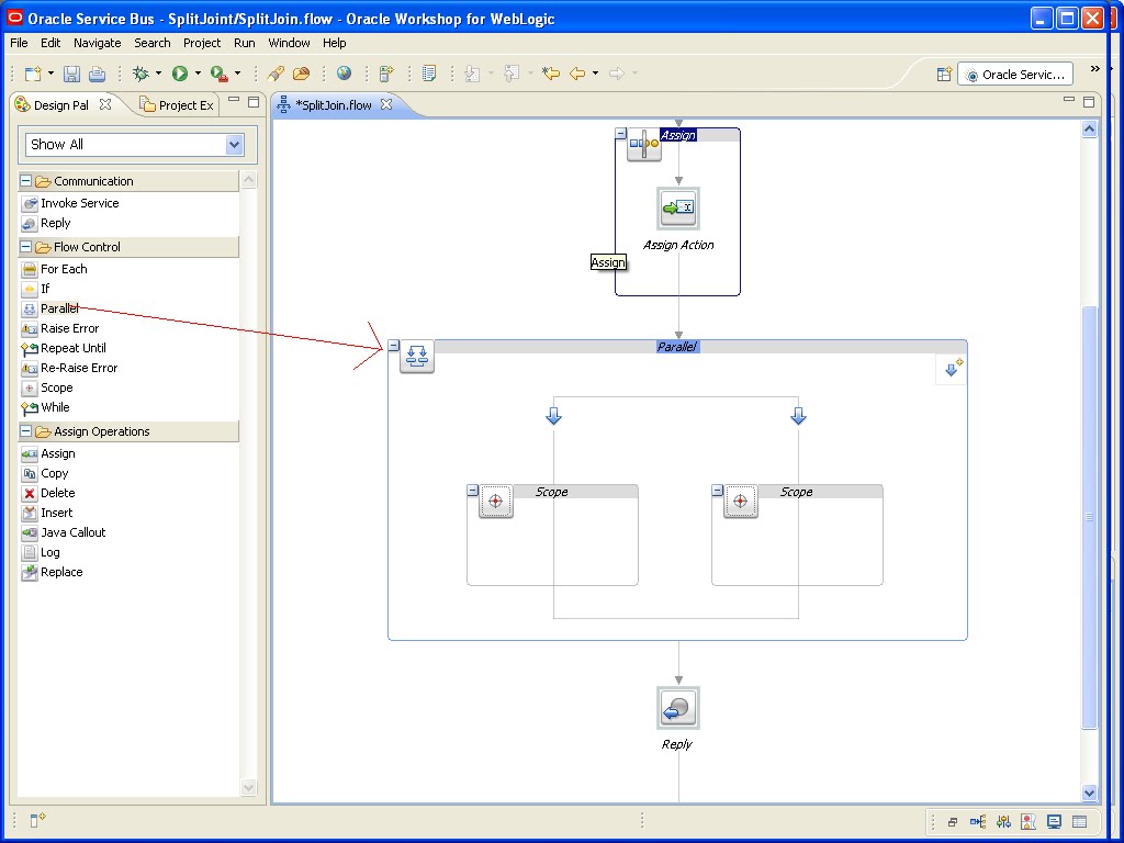 Learning SOA: Split join in Oracle Service Bus