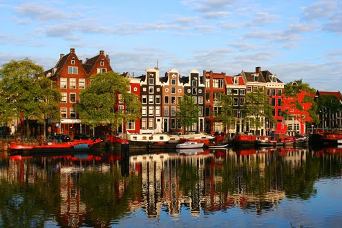 Diversão no globo: Amsterdã -Países Baixos ou Holanda