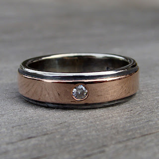 rose gold wedding ring