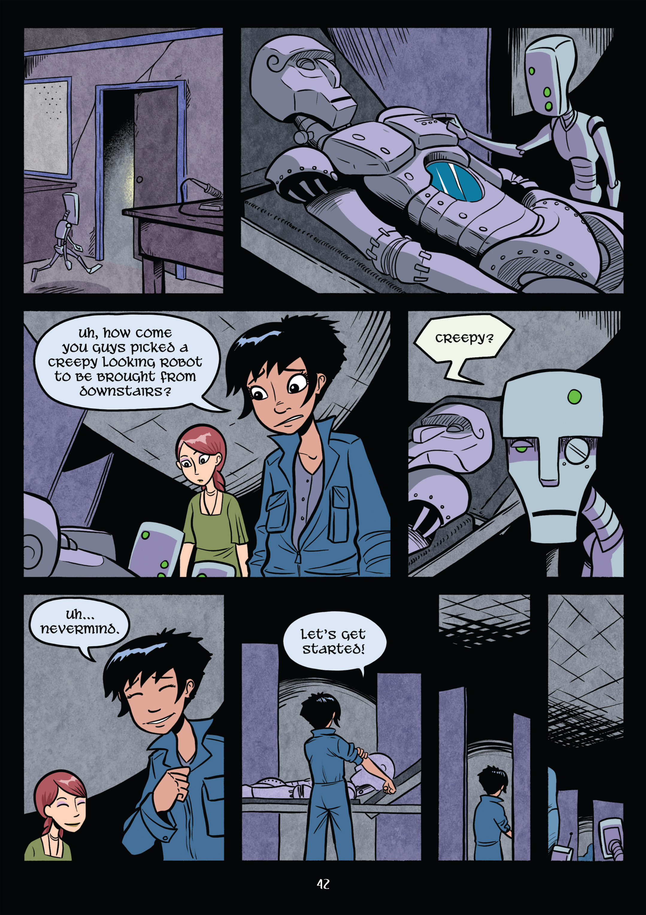 Read online Gunnerkrigg Court comic -  Issue # TPB 4 (Part 1) - 42