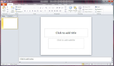 Microsoft Office Powerpoint 2010 Slides – DQMU