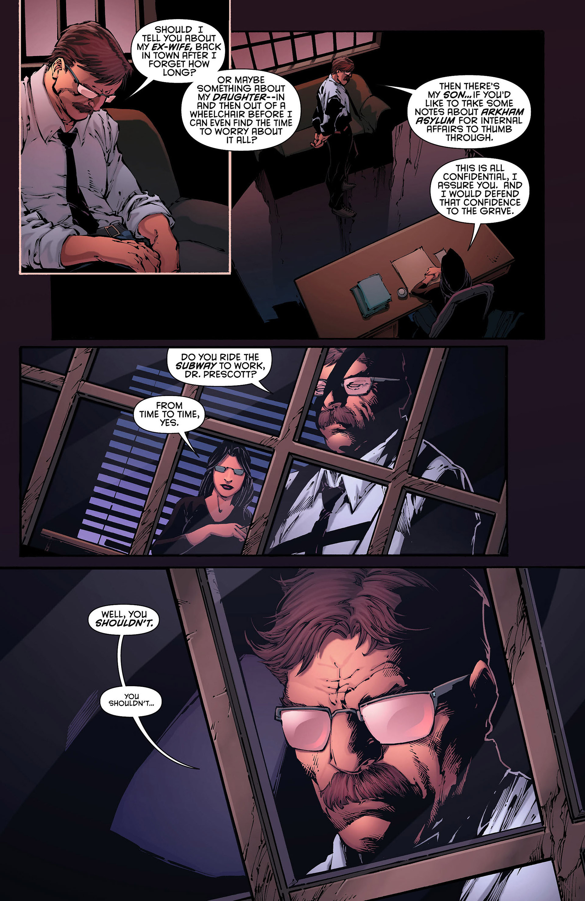 Read online Batman: The Dark Knight [II] (2011) comic -  Issue #8 - 13