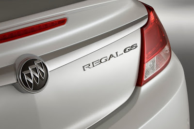 2010 Buick Regal GS Concept Taillight View