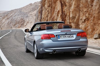 2011 BMW 3-Series Convertible Rear Angle View