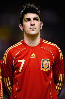 David Villa Hair style