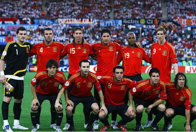 Spain World Cup 2010 Football Team Wallpaper