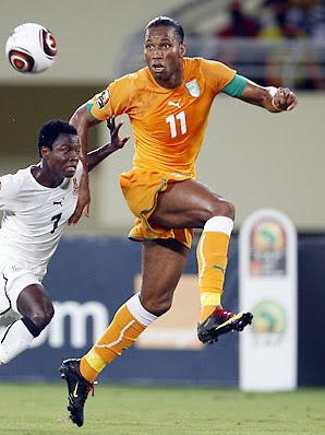 Didier Drogba World Cup 2010 Football Picture