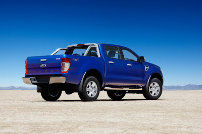 2011 Ford Ranger T6 Rear Angle View