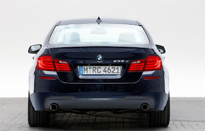 2011 BMW 5-Series M Sport Rear View