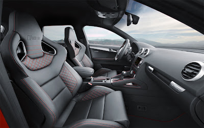 2012 Audi RS 3 Sportback Interior and Front Seats