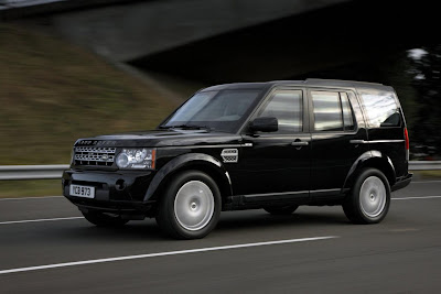 2011 Land Rover Discovery 4 Armoured Front Side View