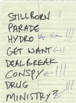 E.R. Set List May 17 2007