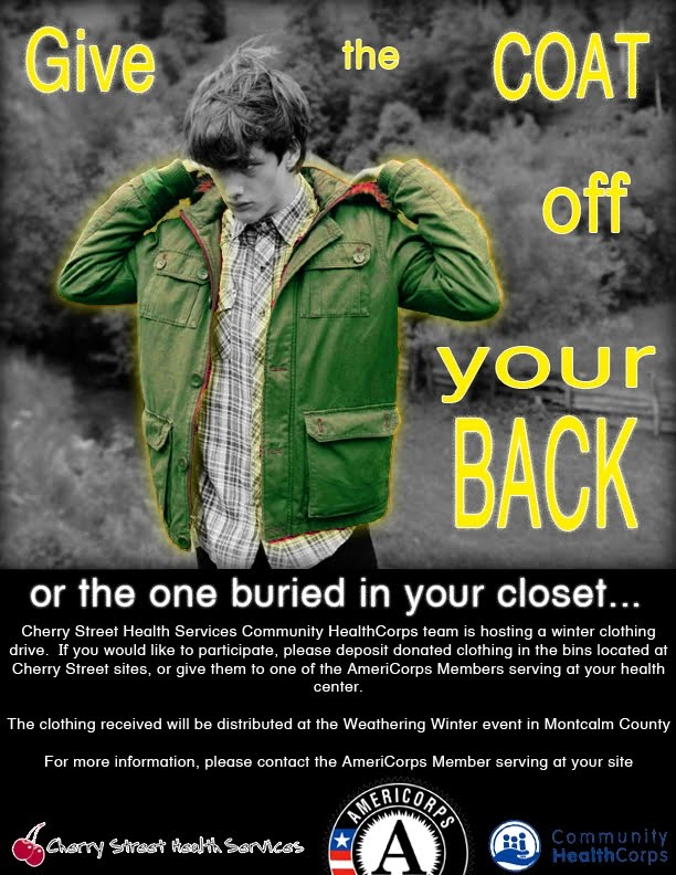 Schools of Hope AmeriCorps Clothing driveCherry Street Health