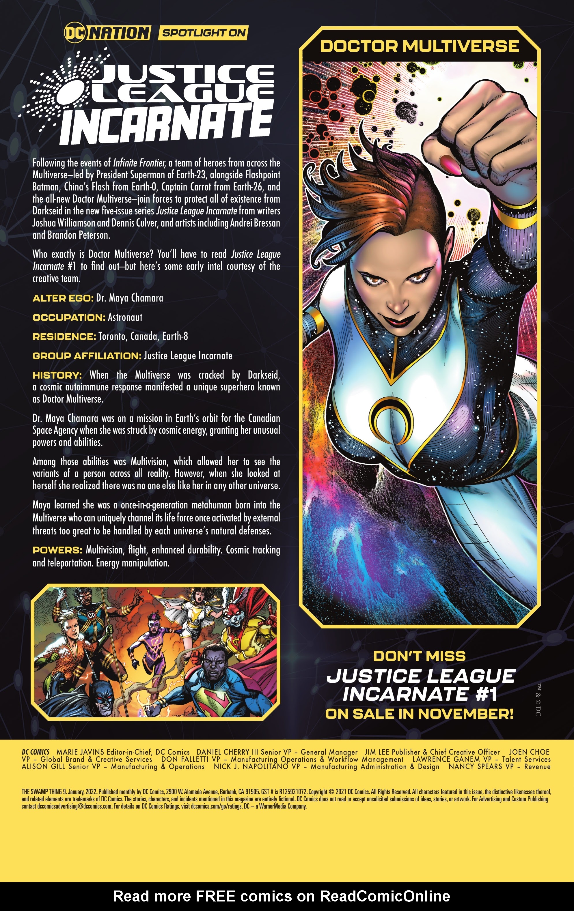 Read online The Swamp Thing comic -  Issue #9 - 23