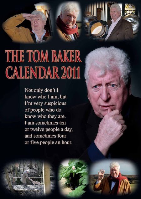 Blink The Tom Baker Calendar 2011 Revealed