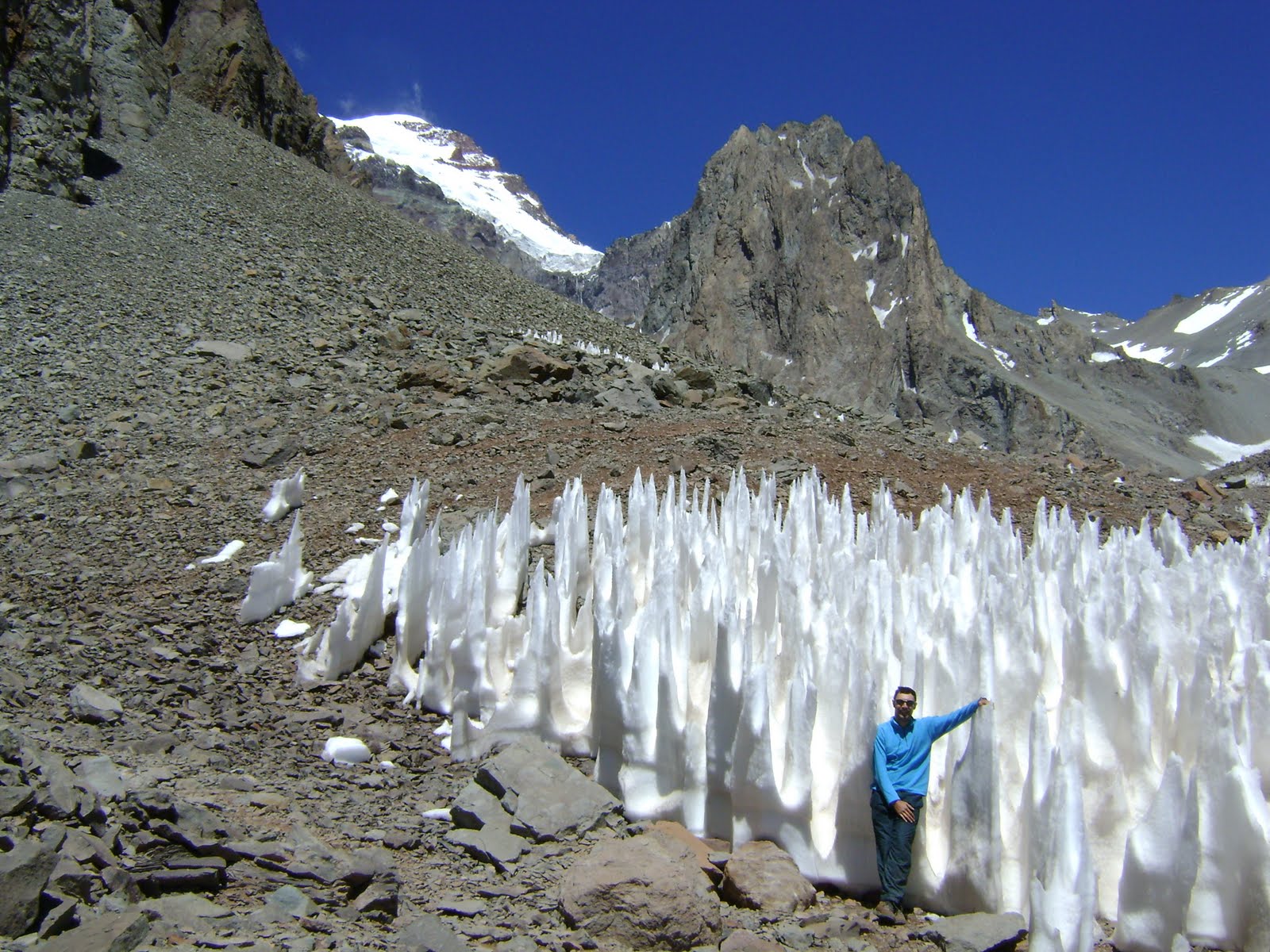 ALTITUDE BRASIL Glaciar de Los Polacos Aconcágua Parte III de