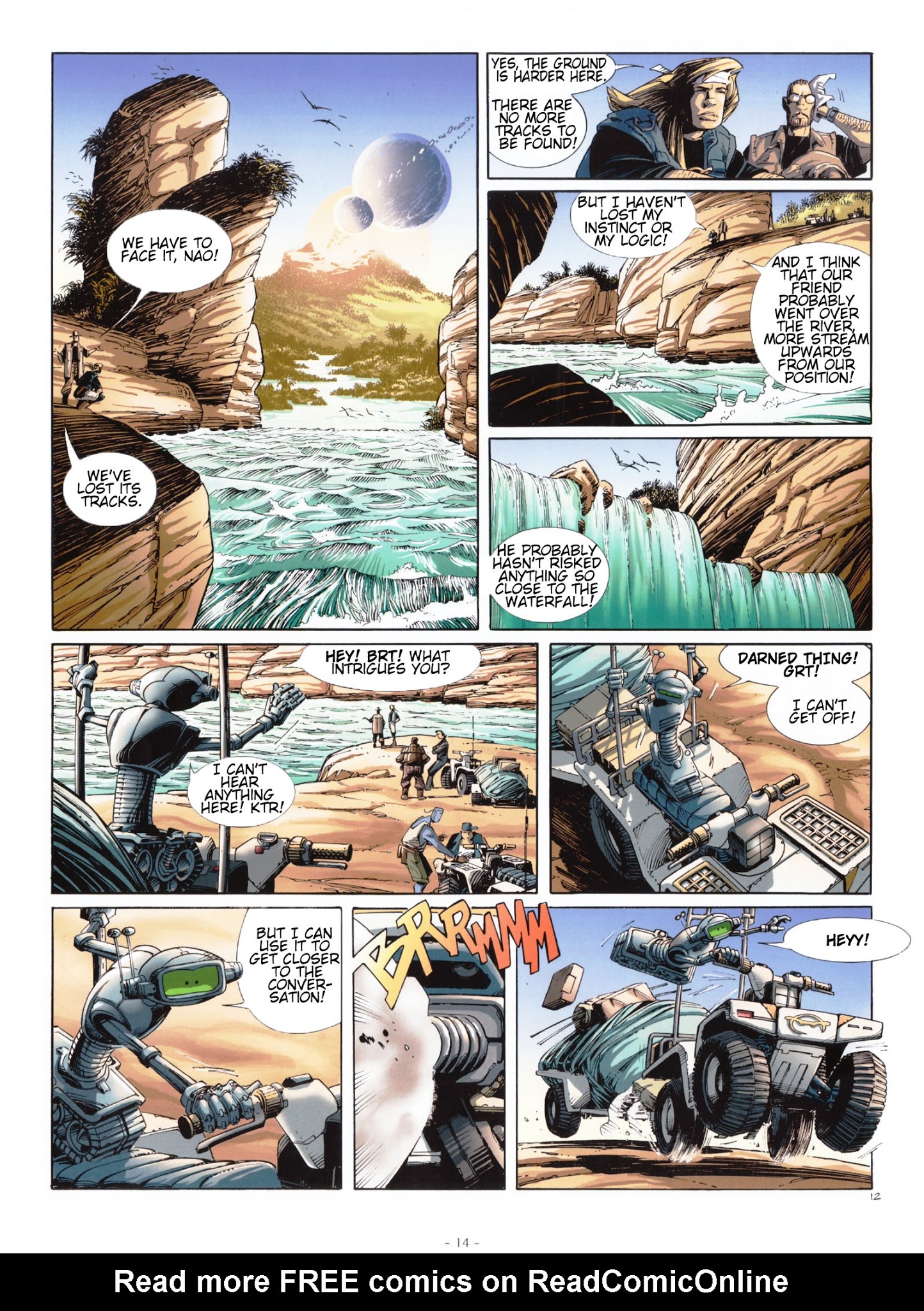 Read online Aquablue comic -  Issue #9 - 15